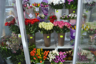 Где и по чем в Колодищах купить цветы к 8 марта? Фотоотчет из местных магазинов и торговых точек