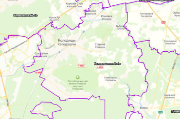 Образовано 10 избирательных округов по выборам депутатов Колодищанского сельсовета