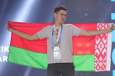 Житель Колодищ занял второе место на мировом чемпионате WorldSkills