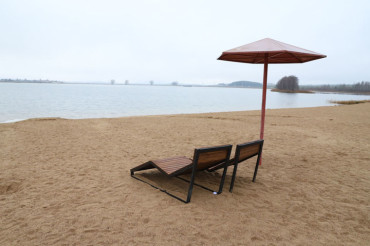 В Минской области появился новый обустроенный пляж