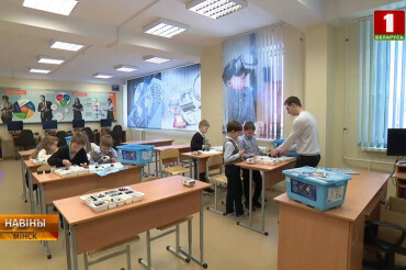 На "Беларусь-1" показали, как готовят будущих программистов и инженеров в Колодищанской школе