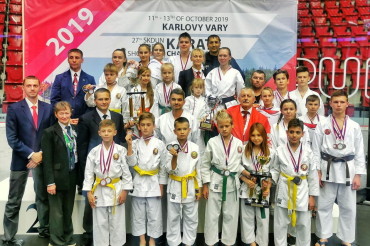 Колодищанцы стали обладателями медалей чемпионата мира по каратэ в Чехии