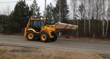 Экскаватор-погрузчик JCB 4СХ, миниэкскаватор