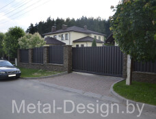 Откатные ворота, заборы