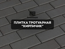 Плитка тротуарная: Кирпичик, Черепашка, Тактильная&hellip;