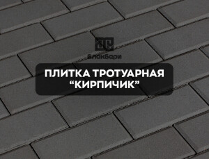 Плитка тротуарная: Кирпичик, Черепашка, Тактильная&hellip;
