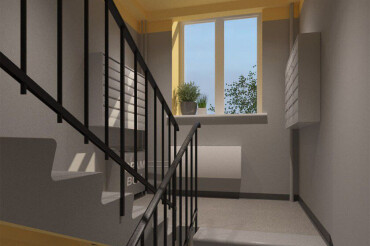 В одном из домов по ул. Военный городок выполнят текущий ремонт подъезда в 2026 году