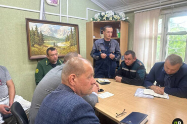 В Колодищах прошло выездное заседание штаба для борьбы с последствиями стихии