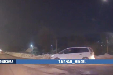 В Колодищах очевидец заметил виляющий по дороге автомобиль и сообщил в ГАИ: оказалось не зря