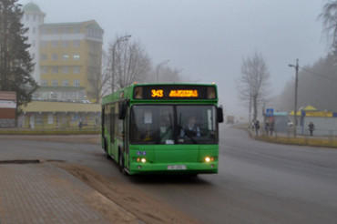 Автобусы №343У не будут делать остановок от Военного городка до метро Уручье