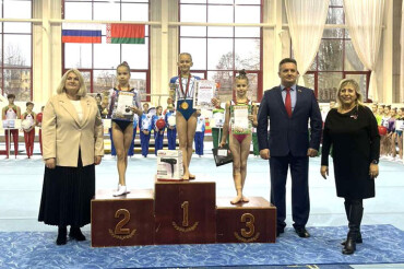 Жительница Колодищ стала чемпионом республиканских соревнований по спортивной гимнастике