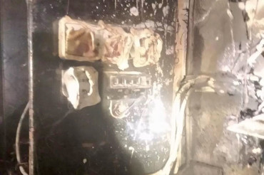 В Глебковичах едва не сгорел дом из-за возгорания электросчетчика