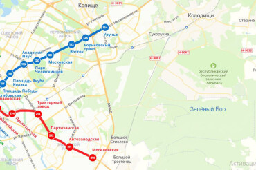 Минск прорабатывает вопрос размещения метро в максимально возможной близости к Зеленому Бору