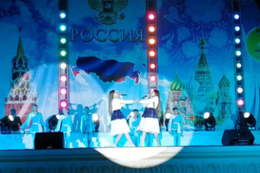 Полина и Анастасия Шкелёнок представили Минскую область на фестивале Союзного государства в Анапе