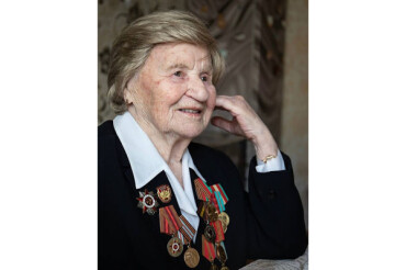 Ветерану Великой отечественной войны Ираиде Ивановской из аг. Колодищи исполнилось 97 лет