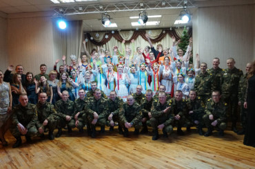 Фотоотчет с концерта "Во славу Отечества" в Колодищанском ДК
