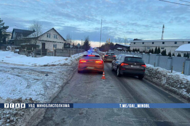 В Колодищах водитель электромобиля сбил 77-летнего пешехода