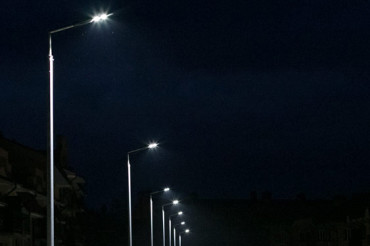 В жилой застройке Колодищи-2 установили 1100 светодиодных светильников