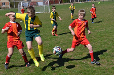 Сегодня в Колодищах прошли детские футбольные матчи в рамках подведения итогов сезона