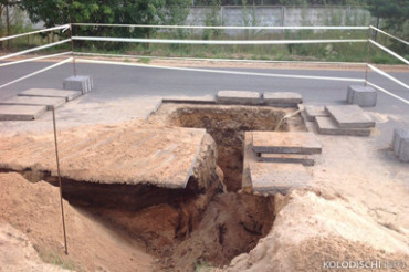 В Колодищах зафиксировано несколько случаев незаконных раскопок по новому асфальту