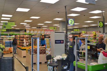 Фото: новые магазины Евроопт и Магия открылись в Колодищах