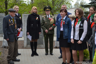На мемориале в Колодищах прошел торжественный митинг ко Дню Победы