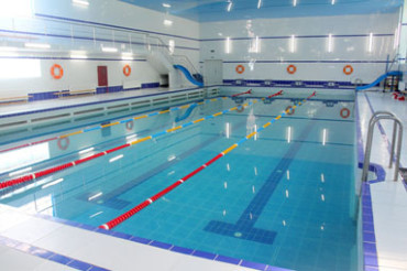 В строящейся школе в Колодищах предусмотрен бассейн на четыре дорожки