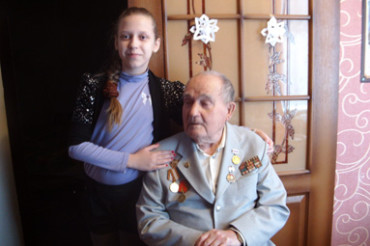 95-летие  отметил житель поселка Колодищи ветеран Великой Отечественной войны Смирнов Дмитрий Михайлович