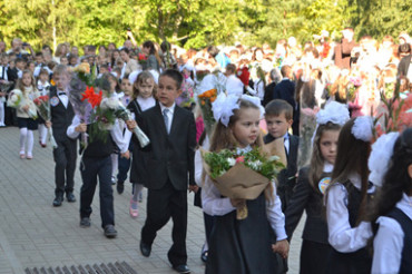В Колодищанской школе прошли праздничные линейки ко Дню знаний