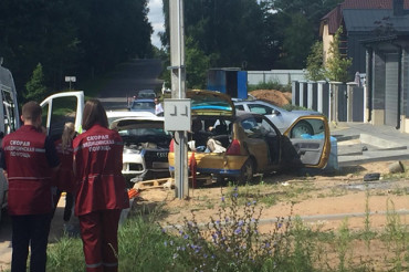 В Колодищах в результате ДТП погиб 90-летний водитель и его пассажирка