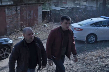 Эпизод российского триллера сняли возле гаражного массива в Колодищах 