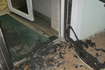 МЧС Колодищи: пожар в здании Дома Культуры, предварительная причина пожара – поджог