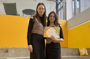Учитель с ученицей Колодищанской школы победили в районном исследовательском конкурсе