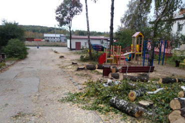В Колодищах по улице Чкалова приступили к ремонту придомовых территорий