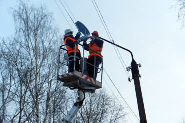 В Юхновке 21 января отключат электричество в связи с ремонтом уличного освещения
