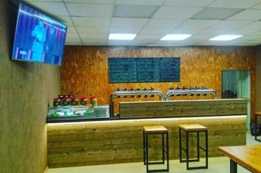 В Колодищах открылся магазин-бар разливного пива