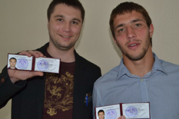 Двум футболистам из а.г. Колодищи присвоили почетные звания мастеров спорта