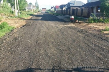 В Колодищи-2 жители продолжают обустраивать дороги за свой счет