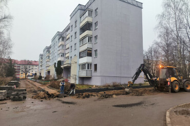 В Колодищах благоустроят дворовые территории нескольких многоквартирных домов