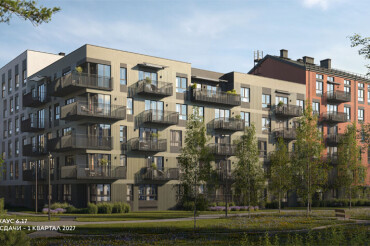 Угловые балконы и окна в ванных. В Зеленой гавани показали новый дом