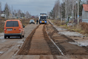 На Полигоне проводятся работы по ремонту центральной дороги до 4 километра