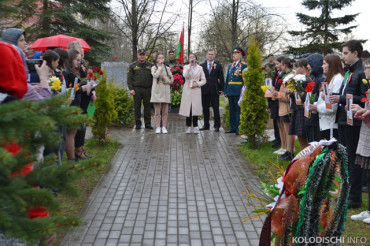 В Колодищах почтили память погибших во время Великой Отечественной войны земляков