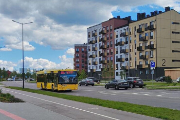 В Зелёную гавань начал курсировать автобус из Минска. Видео