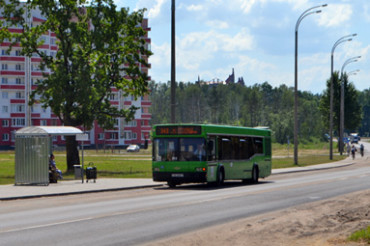 В Колодищах начали работать новые остановочные пункты автобусов "ул. Тюленина"