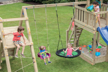 Детские игровые площадки для загородного дома и дачи