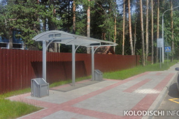 За год в Минском районе появилось 16 новых автобусных остановок, три из них - в Колодищах