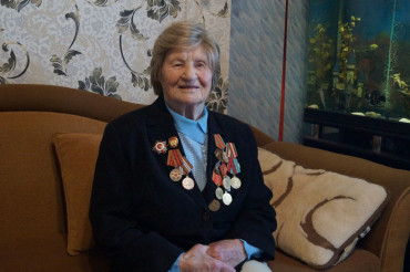 Участница войны из аг. Колодищи рассказала свою историю жизни в военные годы. Видео