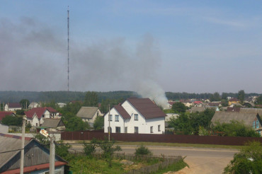 Пожар на улице Восточная в Колодищах: хозяин дома найден повешенным