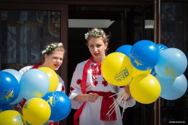 Артисты Колодищанского ДК выступили на Празднике культуры Украины в Минске 