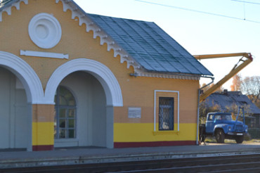 Белорусская железная дорога приводит в порядок станцию Кододищи